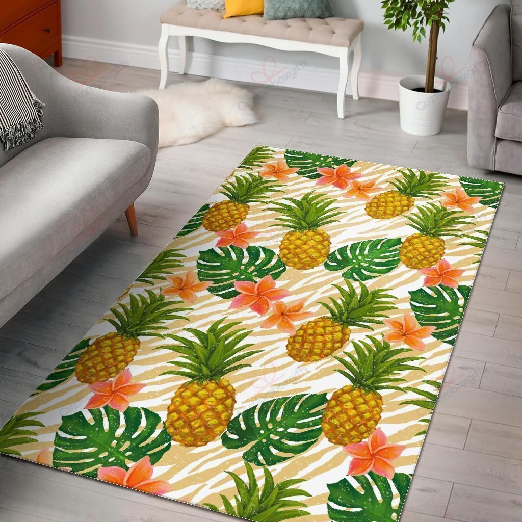 Beige Zebra Pineapple Pattern Rug Sport Decor Gift Floor Decor Living Room Carpet Rug Area Rug - 47bc67c0c8f1 Beige Zebra Pineapple Pattern Rug Sport Decor Gift Floor Decor Living Room Carpet Rug Area Rug - 47bc67c0c8f1