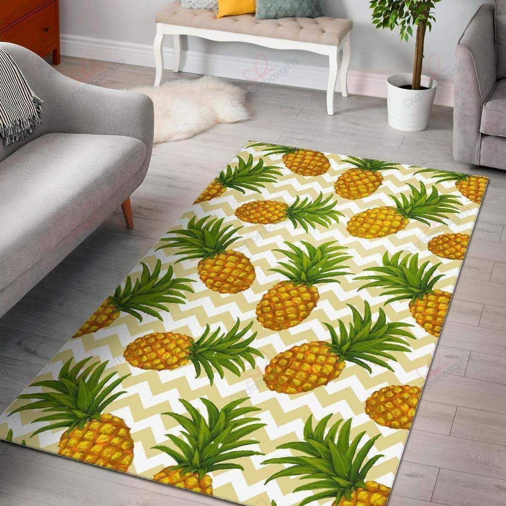 Beige Zig Zag Pineapple Rug Sport Decor Gift Floor Decor Living Room Carpet Rug Area Rug - c22c26a562c3 Beige Zig Zag Pineapple Rug Sport Decor Gift Floor Decor Living Room Carpet Rug Area Rug - c22c26a562c3