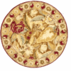 Bergama Round Carpet Floor Rug Living Room Bedroom Decor Round Area Rug Carpet