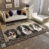 Bernese Mountain Home Sweet Home Rug Sport Decor Gift Floor Decor Living Room Carpet Rug Area Rug - 05e9c5d7426a
