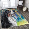 Bernese Mountain In Fairy Land Rug Sport Decor Gift Floor Decor Living Room Carpet Rug Area Rug - c945bc880127