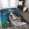 Bernese Mountain Pretty Rug Sport Decor Gift Floor Decor Living Room Carpet Rug Area Rug - e60ca2984846