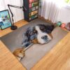 Bernese Mountain Sadness Rug Sport Decor Gift Floor Decor Living Room Carpet Rug Area Rug - 57cfebf0acac