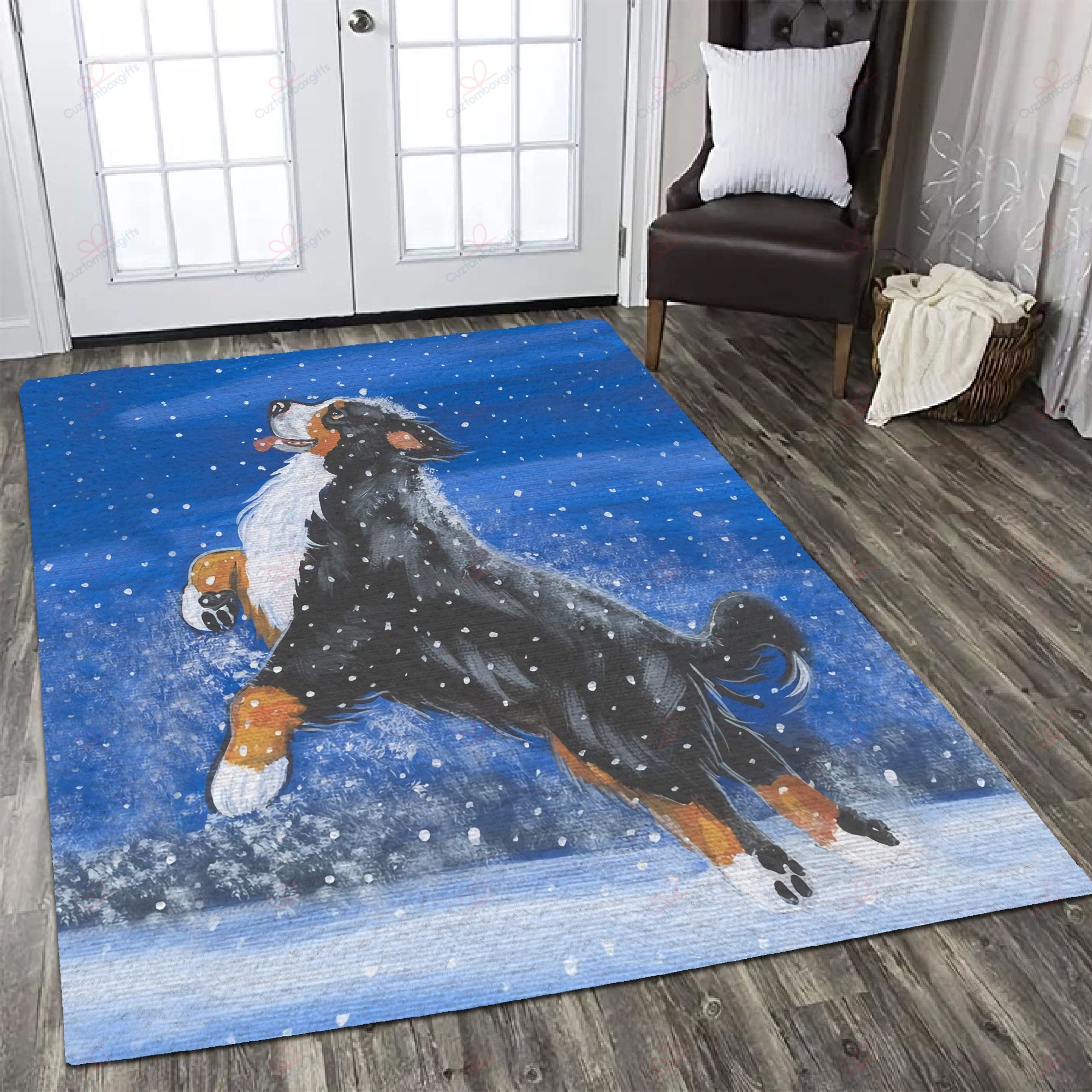 Bernese Mountain Snow Rug Sport Decor Gift Floor Decor Living Room Carpet Rug Area Rug - 953a7d4e1663 Bernese Mountain Snow Rug Sport Decor Gift Floor Decor Living Room Carpet Rug Area Rug - 953a7d4e1663