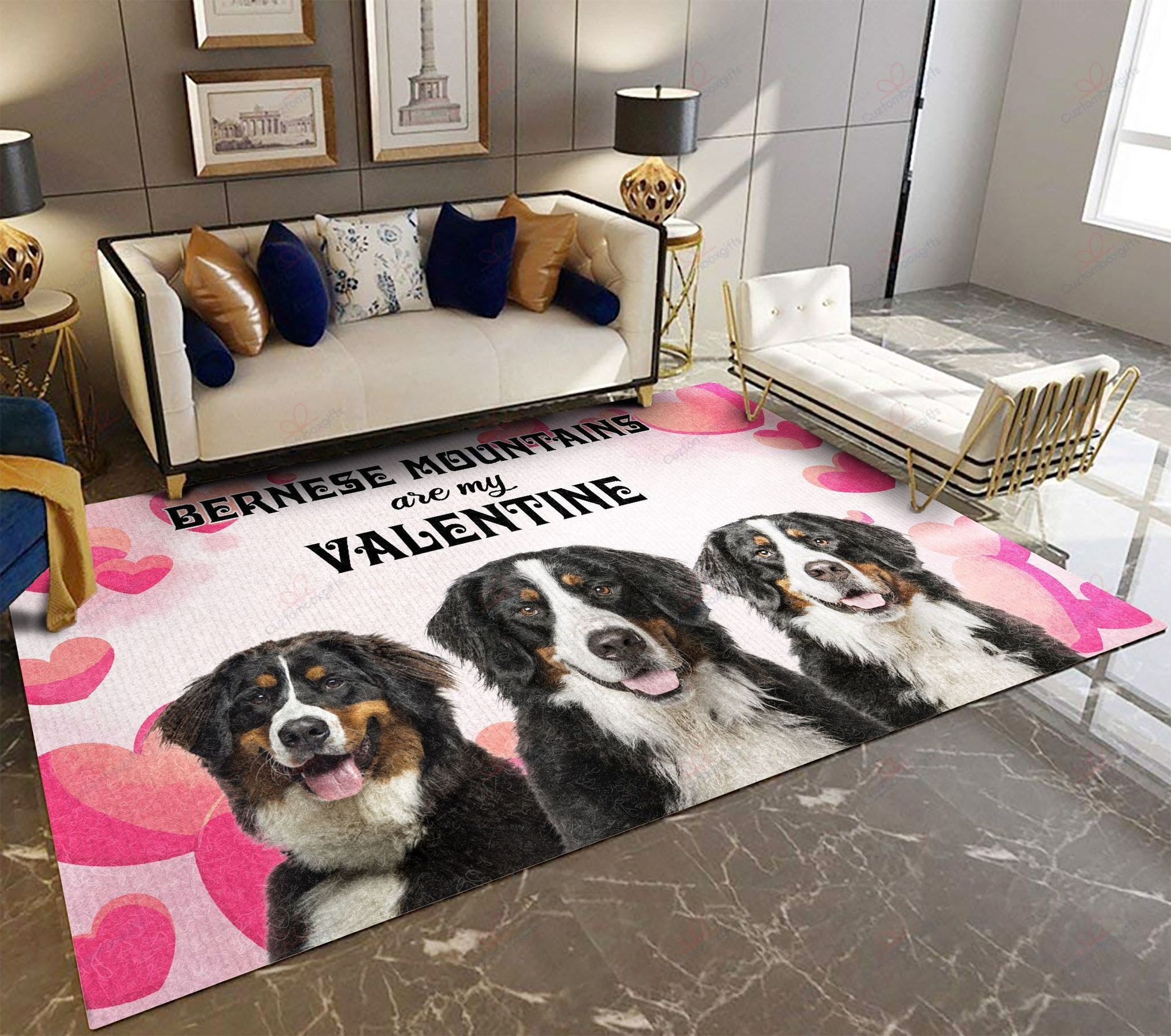 Bernese Mountains Are My Valentine Rug Sport Decor Gift Floor Decor Living Room Carpet Rug Area Rug - e1d8e29c812b Bernese Mountains Are My Valentine Rug Sport Decor Gift Floor Decor Living Room Carpet Rug Area Rug - e1d8e29c812b