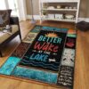 Better To Wake At The Lake Rug Sport Decor Gift Floor Decor Living Room Carpet Rug Area Rug - 1d28f1ed2763