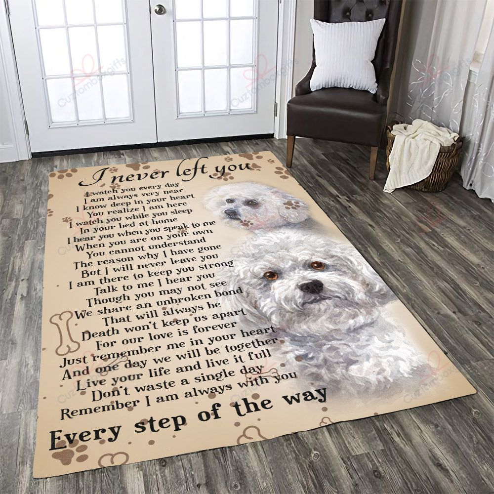 Bichon Frise I Never Left You Rug Sport Decor Gift Floor Decor Living Room Carpet Rug Area Rug - 88b794106acd Bichon Frise I Never Left You Rug Sport Decor Gift Floor Decor Living Room Carpet Rug Area Rug - 88b794106acd