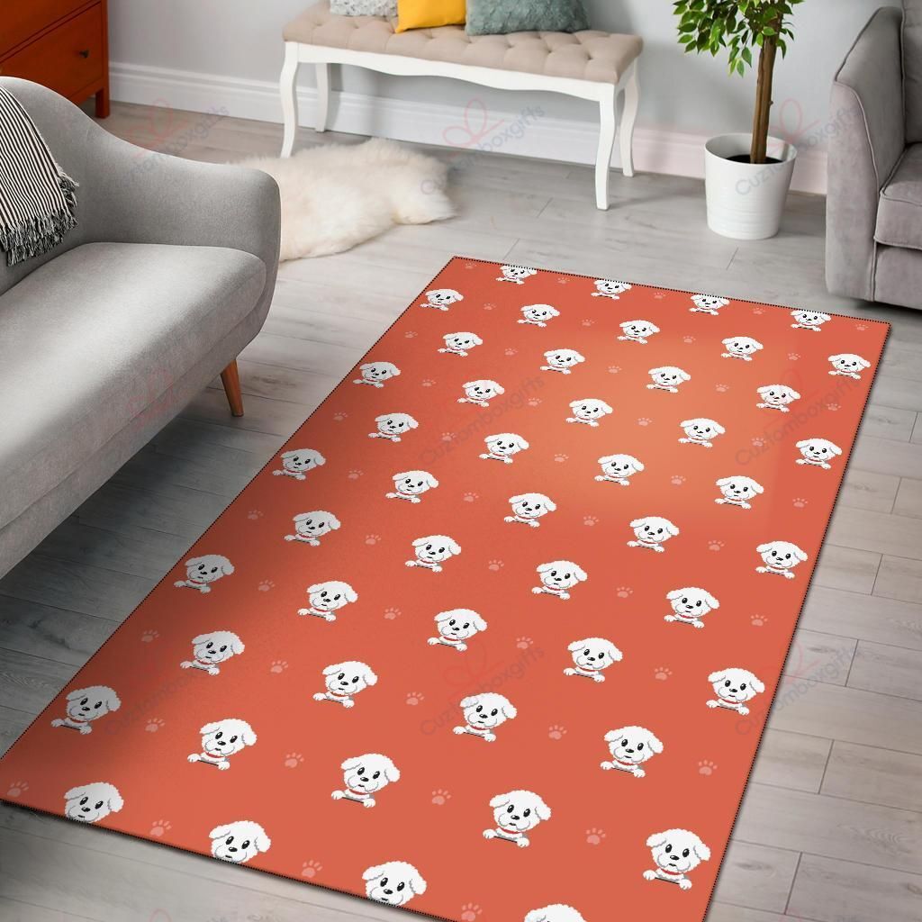 Bichons Frise Pattern 2 Rug Sport Decor Gift Floor Decor Living Room Carpet Rug Area Rug - 64da19d32dc2 Bichons Frise Pattern 2 Rug Sport Decor Gift Floor Decor Living Room Carpet Rug Area Rug - 64da19d32dc2