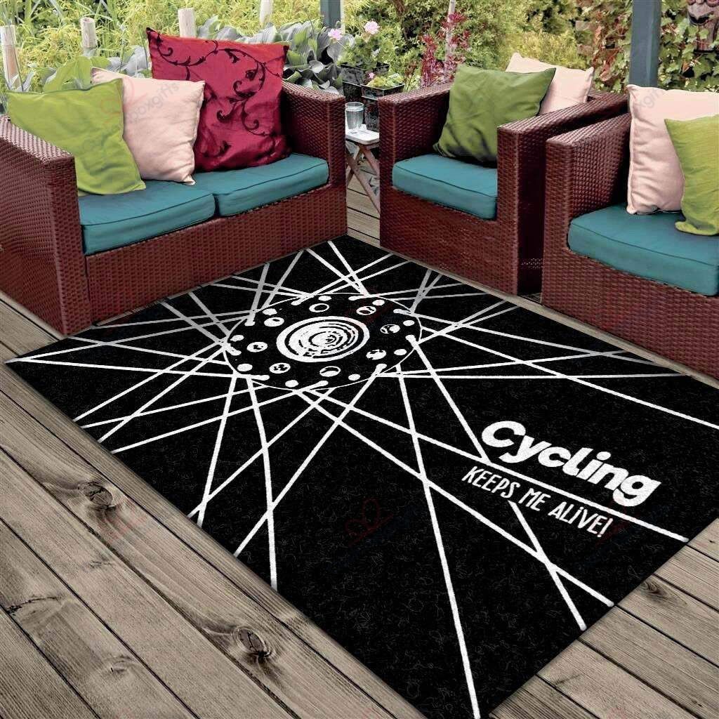 Bicycle Keeps Me Alive Rug Sport Decor Gift Floor Decor Living Room Carpet Rug Area Rug - 715b923400b1 Bicycle Keeps Me Alive Rug Sport Decor Gift Floor Decor Living Room Carpet Rug Area Rug - 715b923400b1