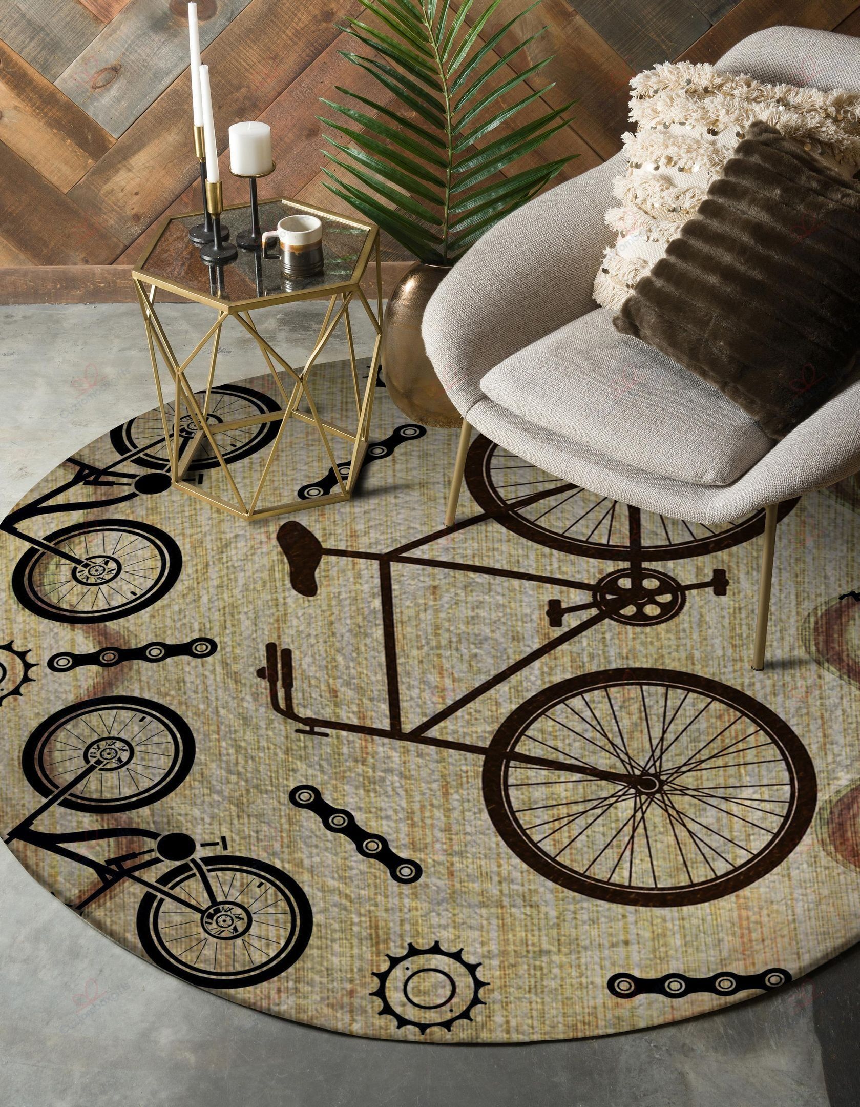Bicycle Pattern 1 Round Carpet Floor Rug Living Room Bedroom Decor Round Area Rug Carpet Bicycle Pattern 1 Round Carpet Floor Rug Living Room Bedroom Decor Round Area Rug Carpet