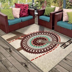 Bicycle Pattern Rug Sport Decor Gift Floor Decor Living Room Carpet Rug Area Rug - 858104fce1e8