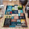 Bicycling Art Rug Sport Decor Gift Floor Decor Living Room Carpet Rug Area Rug - dbbf49a7acbc
