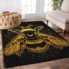 Big Bee Rug Sport Decor Gift Floor Decor Living Room Carpet Rug Area Rug - 408eaf7f9475