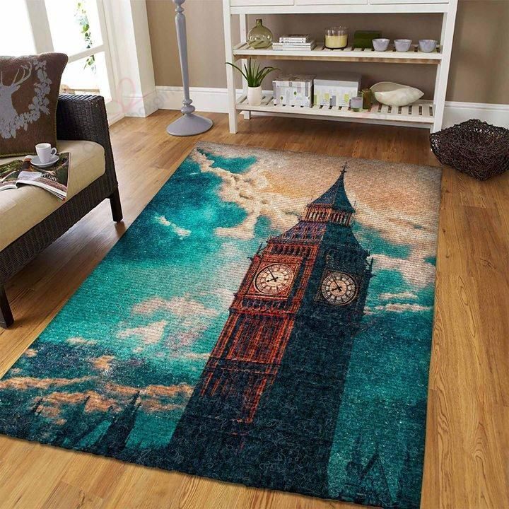 Big Ben Area Rug Sport Decor Gift Floor Decor Living Room Carpet Rug Area Rug - 16a6b7a39100 Big Ben Area Rug Sport Decor Gift Floor Decor Living Room Carpet Rug Area Rug - 16a6b7a39100