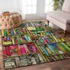 Big Bookcase Rectangle Rug Sport Decor Gift Floor Decor Living Room Carpet Rug Area Rug - 20cd2afae94f