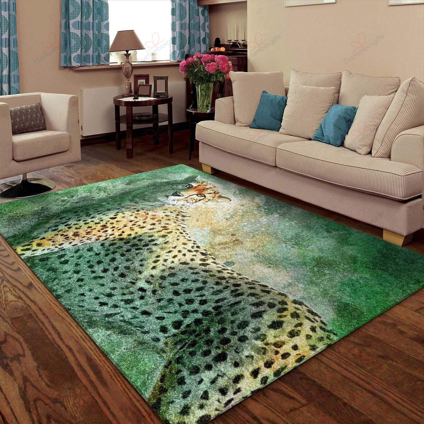 Big Cheetah Rug Sport Decor Gift Floor Decor Living Room Carpet Rug Area Rug - ab4e1bca9462 Big Cheetah Rug Sport Decor Gift Floor Decor Living Room Carpet Rug Area Rug - ab4e1bca9462