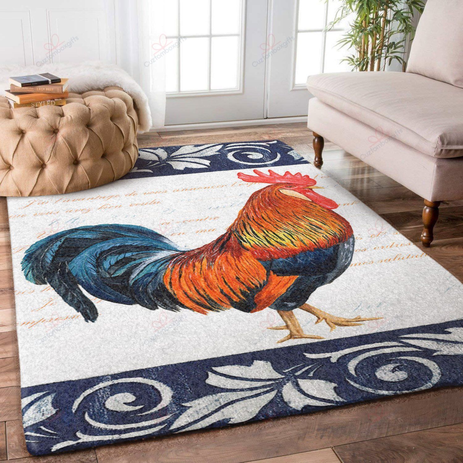 Big Chicken Rug Sport Decor Gift Floor Decor Living Room Carpet Rug Area Rug - aef845d18d1e Big Chicken Rug Sport Decor Gift Floor Decor Living Room Carpet Rug Area Rug - aef845d18d1e