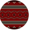 Big Chief Round Carpet Floor Rug Living Room Bedroom Decor Round Area Rug Carpet