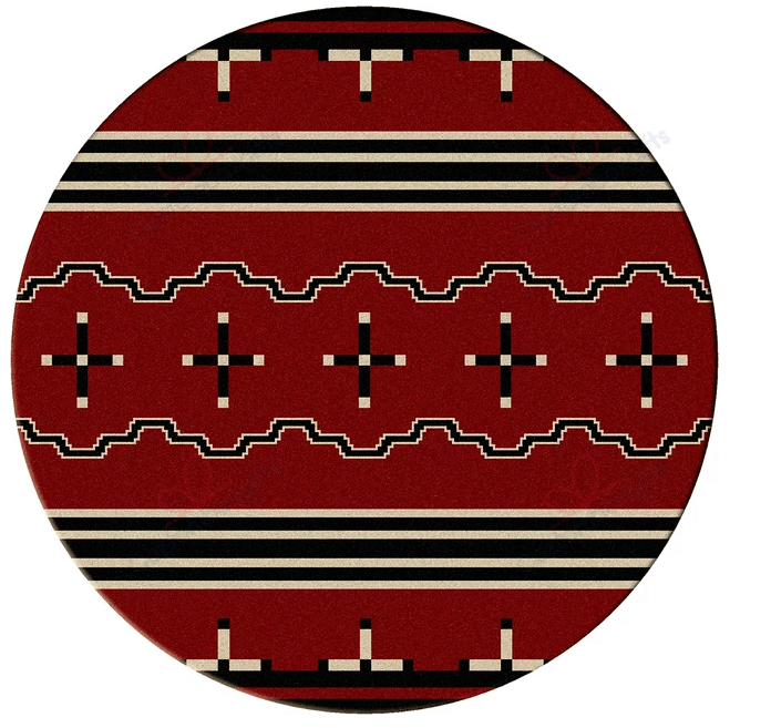 Big Chief Round Carpet Floor Rug Living Room Bedroom Decor Round Area Rug Carpet Big Chief Round Carpet Floor Rug Living Room Bedroom Decor Round Area Rug Carpet