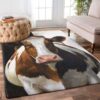 Big Cow Rectangle Rug Sport Decor Gift Floor Decor Living Room Carpet Rug Area Rug - d9d54f57dffb