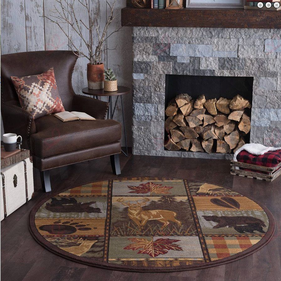Big Sky Nature Round Carpet Floor Rug Living Room Bedroom Decor Round Area Rug Carpet Big Sky Nature Round Carpet Floor Rug Living Room Bedroom Decor Round Area Rug Carpet