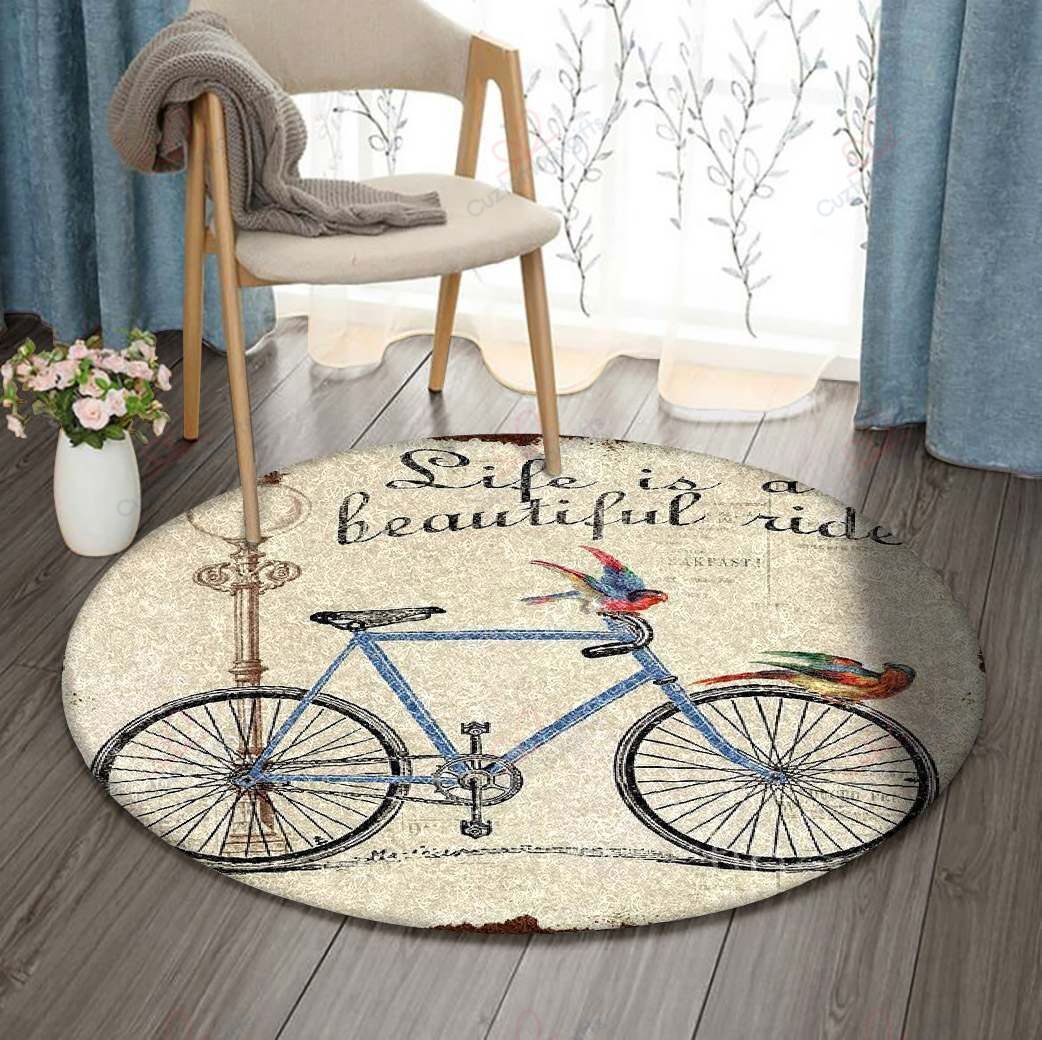 Bike Round Carpet Floor Rug Living Room Bedroom Decor Round Area Rug Carpet Bike Round Carpet Floor Rug Living Room Bedroom Decor Round Area Rug Carpet