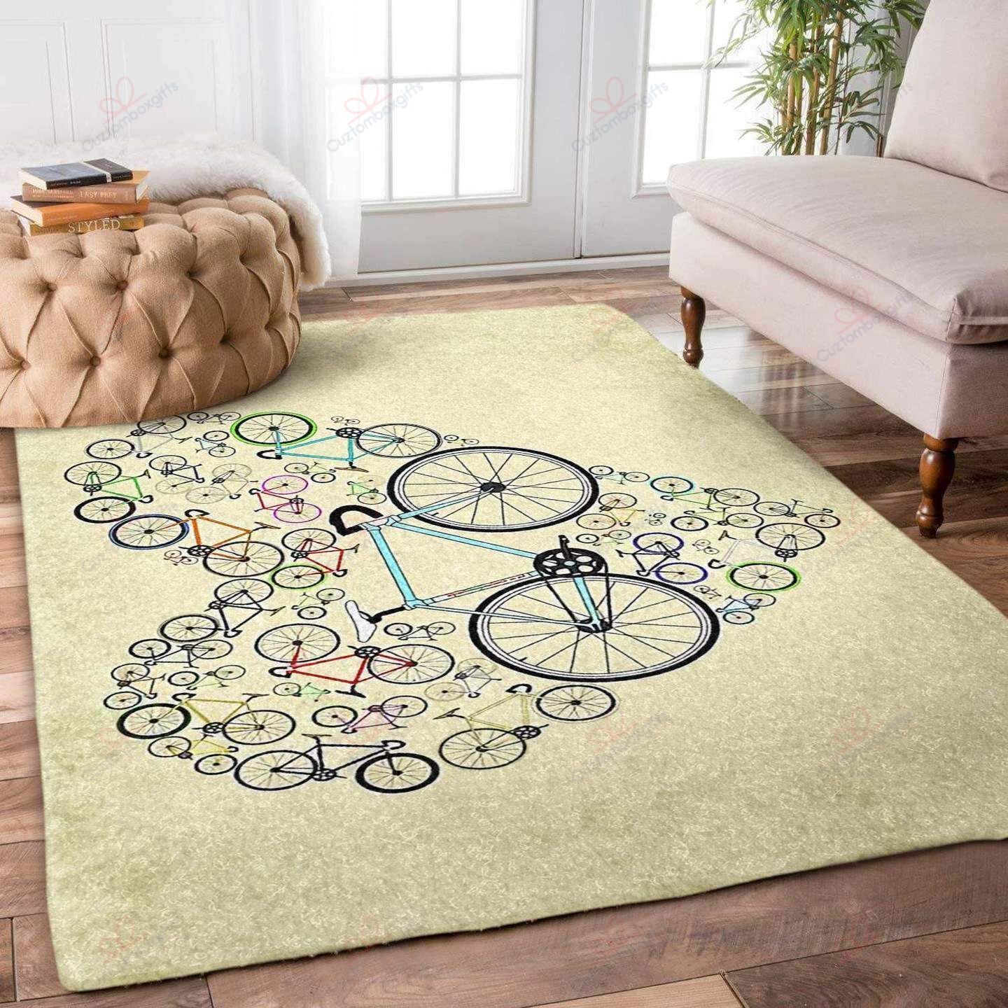 Bike Heart Rug Sport Decor Gift Floor Decor Living Room Carpet Rug Area Rug - ba245d36794c Bike Heart Rug Sport Decor Gift Floor Decor Living Room Carpet Rug Area Rug - ba245d36794c