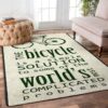 Bike Solution Rug Sport Decor Gift Floor Decor Living Room Carpet Rug Area Rug - 9e92e733ccf4