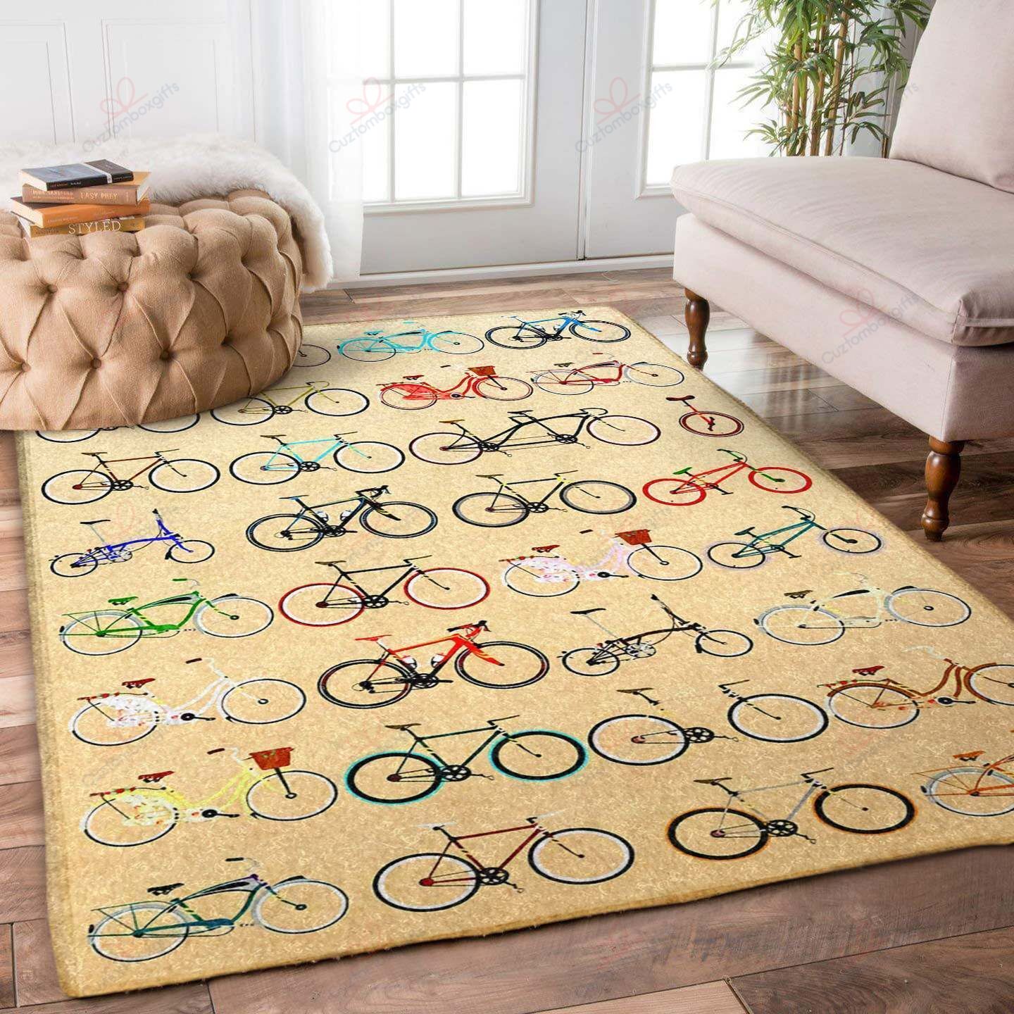 Bike Yellow Rug Sport Decor Gift Floor Decor Living Room Carpet Rug Area Rug - e4801851291e Bike Yellow Rug Sport Decor Gift Floor Decor Living Room Carpet Rug Area Rug - e4801851291e