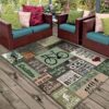 Biker Talk About Cycling Rug Sport Decor Gift Floor Decor Living Room Carpet Rug Area Rug - 993a167c6c89