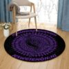 Billed Curlew Round Carpet Floor Rug Living Room Bedroom Decor Round Area Rug Carpet