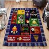 Billiard For Good Luck Rug Sport Decor Gift Floor Decor Living Room Carpet Rug Area Rug - 582d1e941e95