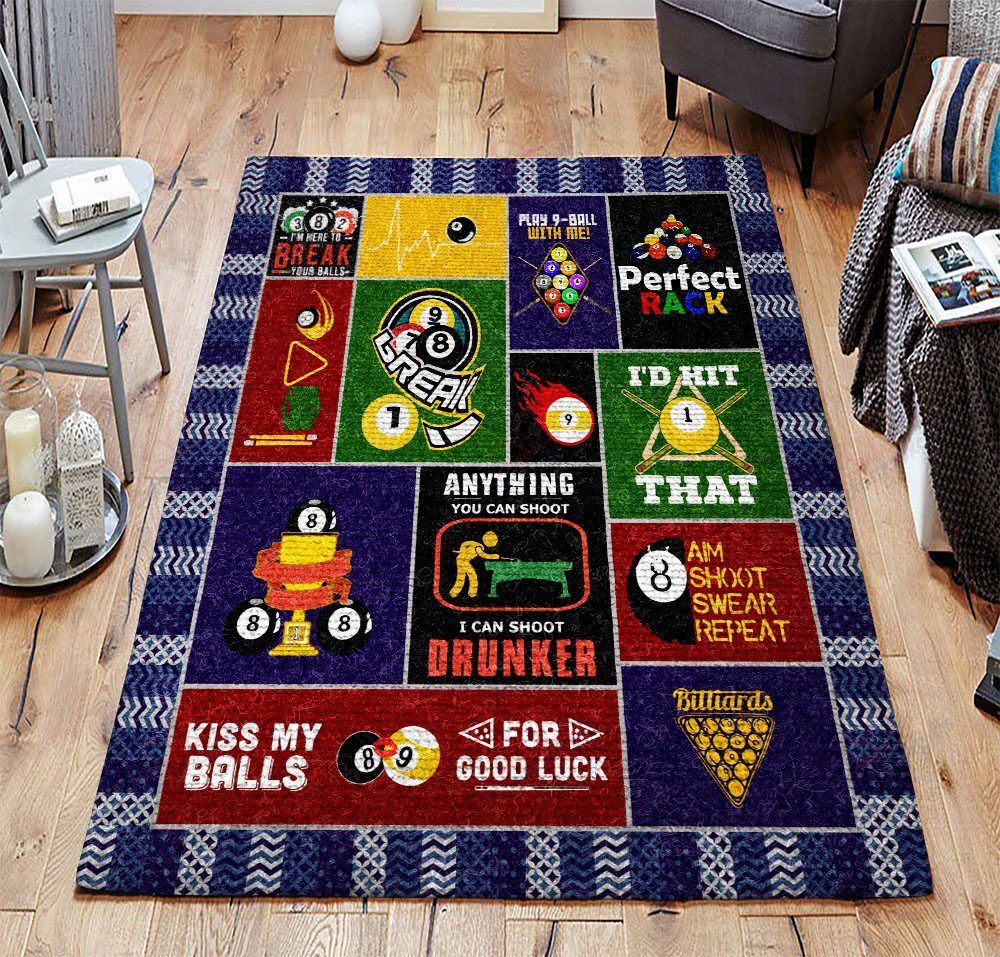 Billiard For Good Luck Rug Sport Decor Gift Floor Decor Living Room Carpet Rug Area Rug - 582d1e941e95 Billiard For Good Luck Rug Sport Decor Gift Floor Decor Living Room Carpet Rug Area Rug - 582d1e941e95