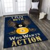 Billiard I Play Both Who Want Actions Rug Sport Decor Gift Floor Decor Living Room Carpet Rug Area Rug - 92d2cab36ae1