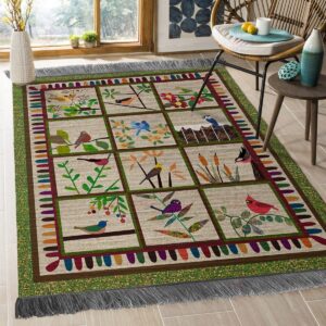 Bird 01 Rug Sport Decor Gift Floor Decor Living Room Carpet Rug Area Rug - f23043101864