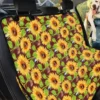 Bird And Butterflies Light Enchanted Sunflowers Car Back Seat Cover Dog Car Seat Covers - ffd5d006475d