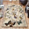 Bird And Butterfly Rug Sport Decor Gift Floor Decor Living Room Carpet Rug Area Rug - 0c07e22bcdc8