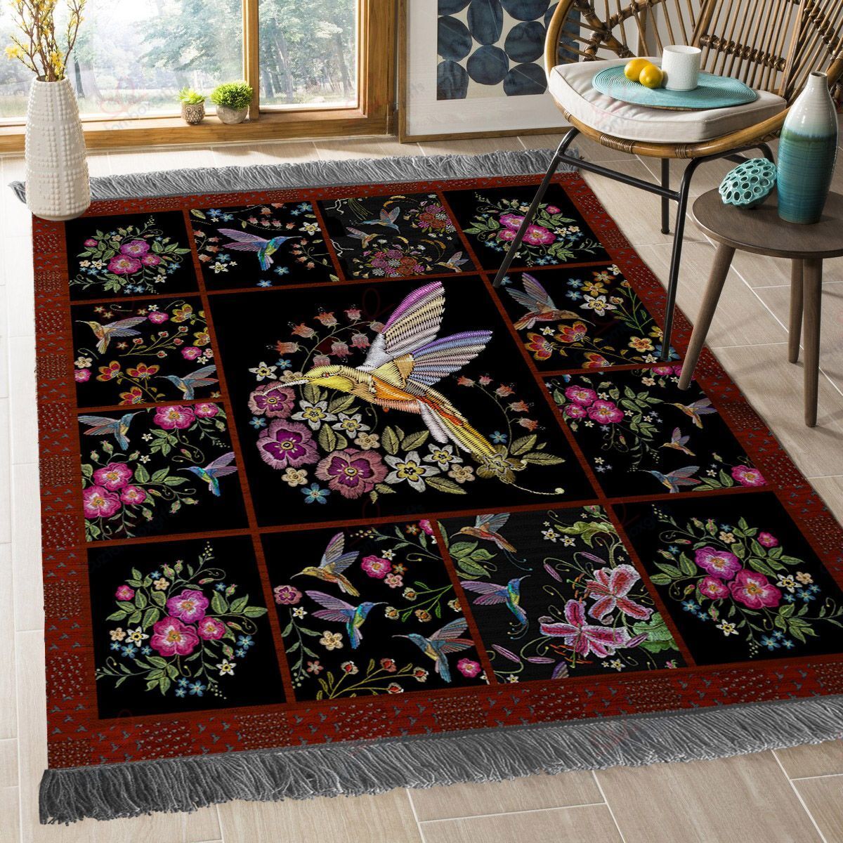 Bird And Flower 01 Rug Sport Decor Gift Floor Decor Living Room Carpet Rug Area Rug - 18e08f626f1c Bird And Flower 01 Rug Sport Decor Gift Floor Decor Living Room Carpet Rug Area Rug - 18e08f626f1c