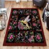 Bird And Flower 01 Rug Sport Decor Gift Floor Decor Living Room Carpet Rug Area Rug - 842034000000