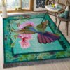 Bird And Flower 03 Rug Sport Decor Gift Floor Decor Living Room Carpet Rug Area Rug - bd21b8f9d6bd