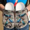 Bird Blue Birds Sku 297 Crocs Clog Clog Shoes