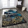 Bird Blue Rug Sport Decor Gift Floor Decor Living Room Carpet Rug Area Rug - f12d953110cb
