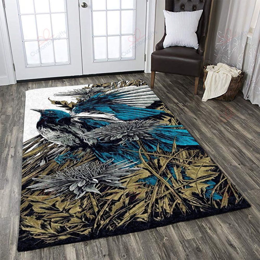 Bird Blue Rug Sport Decor Gift Floor Decor Living Room Carpet Rug Area Rug - f12d953110cb Bird Blue Rug Sport Decor Gift Floor Decor Living Room Carpet Rug Area Rug - f12d953110cb