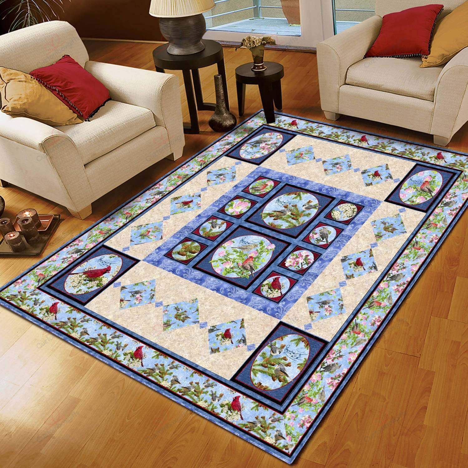 Bird Cardinal Rug Sport Decor Gift Floor Decor Living Room Carpet Rug Area Rug - 42318a9960e6 Bird Cardinal Rug Sport Decor Gift Floor Decor Living Room Carpet Rug Area Rug - 42318a9960e6