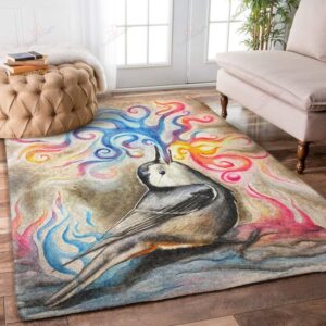 Bird Colorful Rug Sport Decor Gift Floor Decor Living Room Carpet Rug Area Rug - 8680f46fe18e