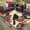 Bird Couple Back Rug Sport Decor Gift Floor Decor Living Room Carpet Rug Area Rug - 7f9c510902f6