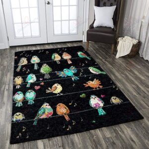 Bird Couple Rug Sport Decor Gift Floor Decor Living Room Carpet Rug Area Rug - a1764d723935