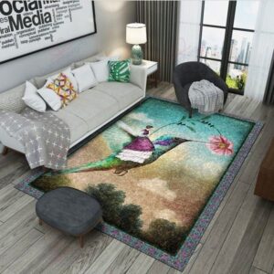 Bird Fairyland Rug Sport Decor Gift Floor Decor Living Room Carpet Rug Area Rug - a11a56d3bad0