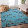 Bird Family Rug Sport Decor Gift Floor Decor Living Room Carpet Rug Area Rug - c5979b1dc034
