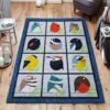 Bird Fatty Rug Sport Decor Gift Floor Decor Living Room Carpet Rug Area Rug - 80256b800a6a